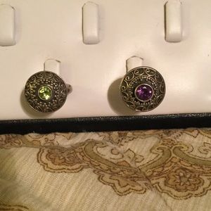 Sterling silver Ring with small stone